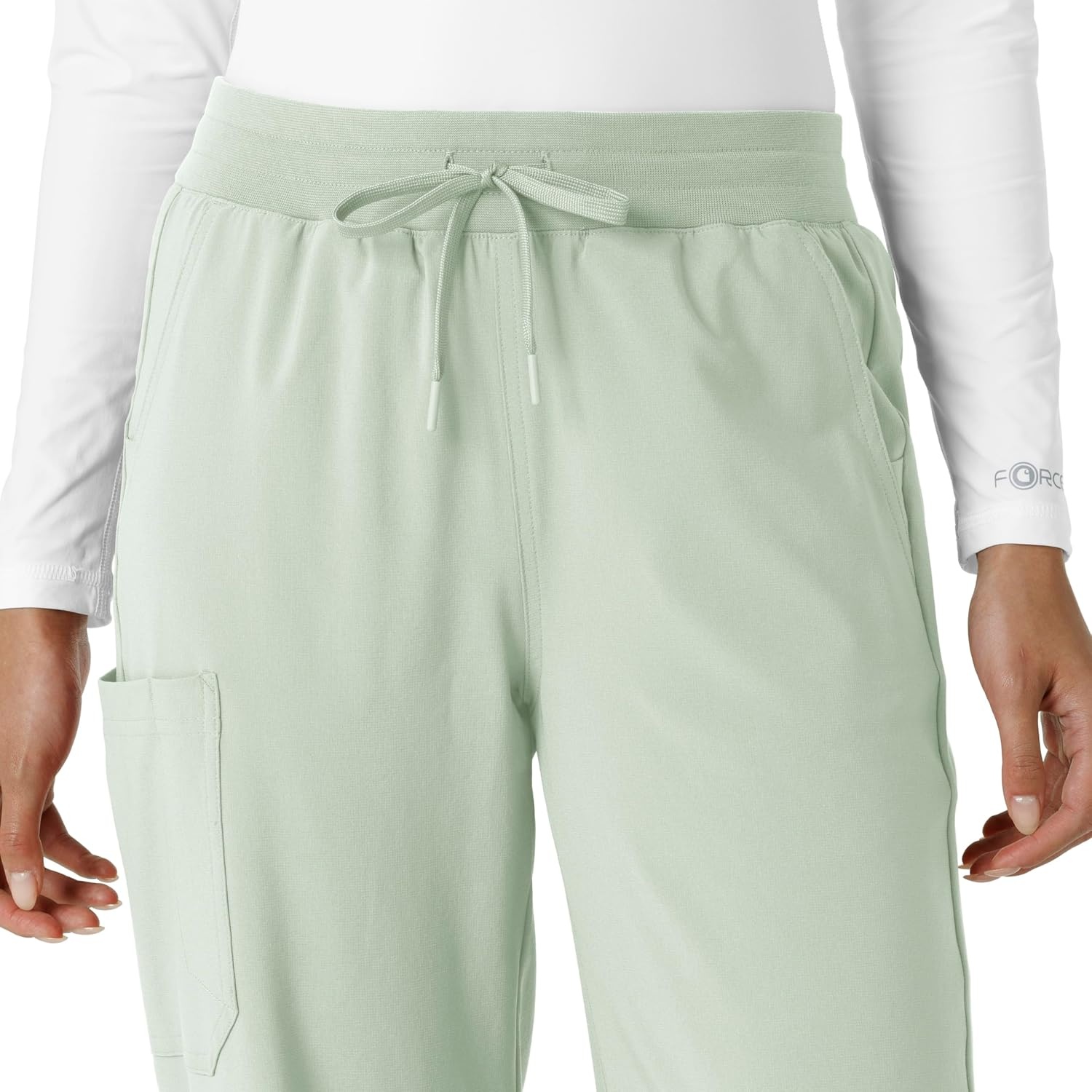 image:imageCarhartt Scrubs for Women Force CrossFlex Boot Cut Pants with 6 PocketsBig Sky