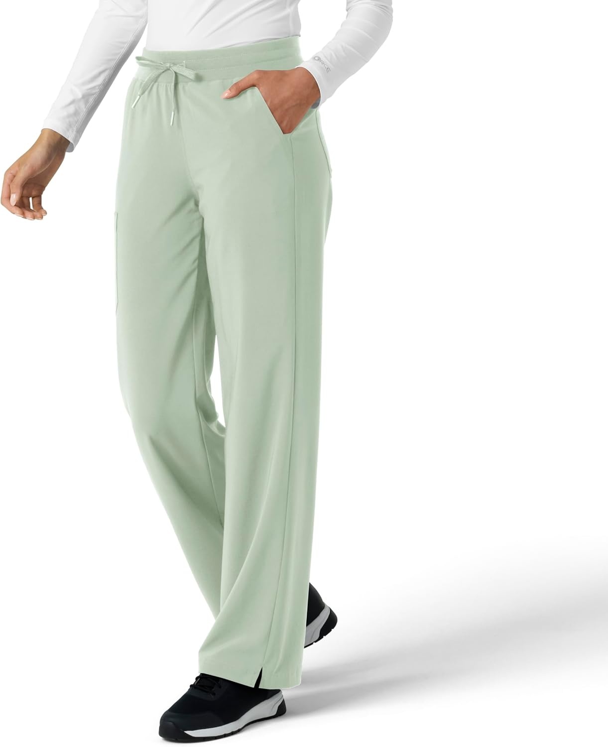 image:imageCarhartt Scrubs for Women Force CrossFlex Boot Cut Pants with 6 PocketsBig Sky