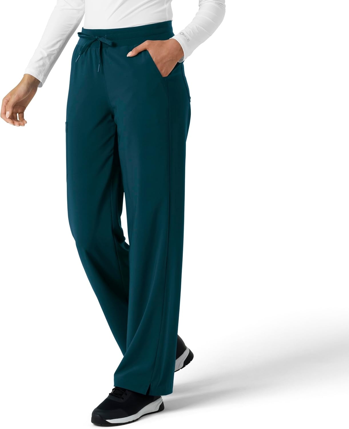 image:imageCarhartt Scrubs for Women Force CrossFlex Boot Cut Pants with 6 PocketsCaribbean