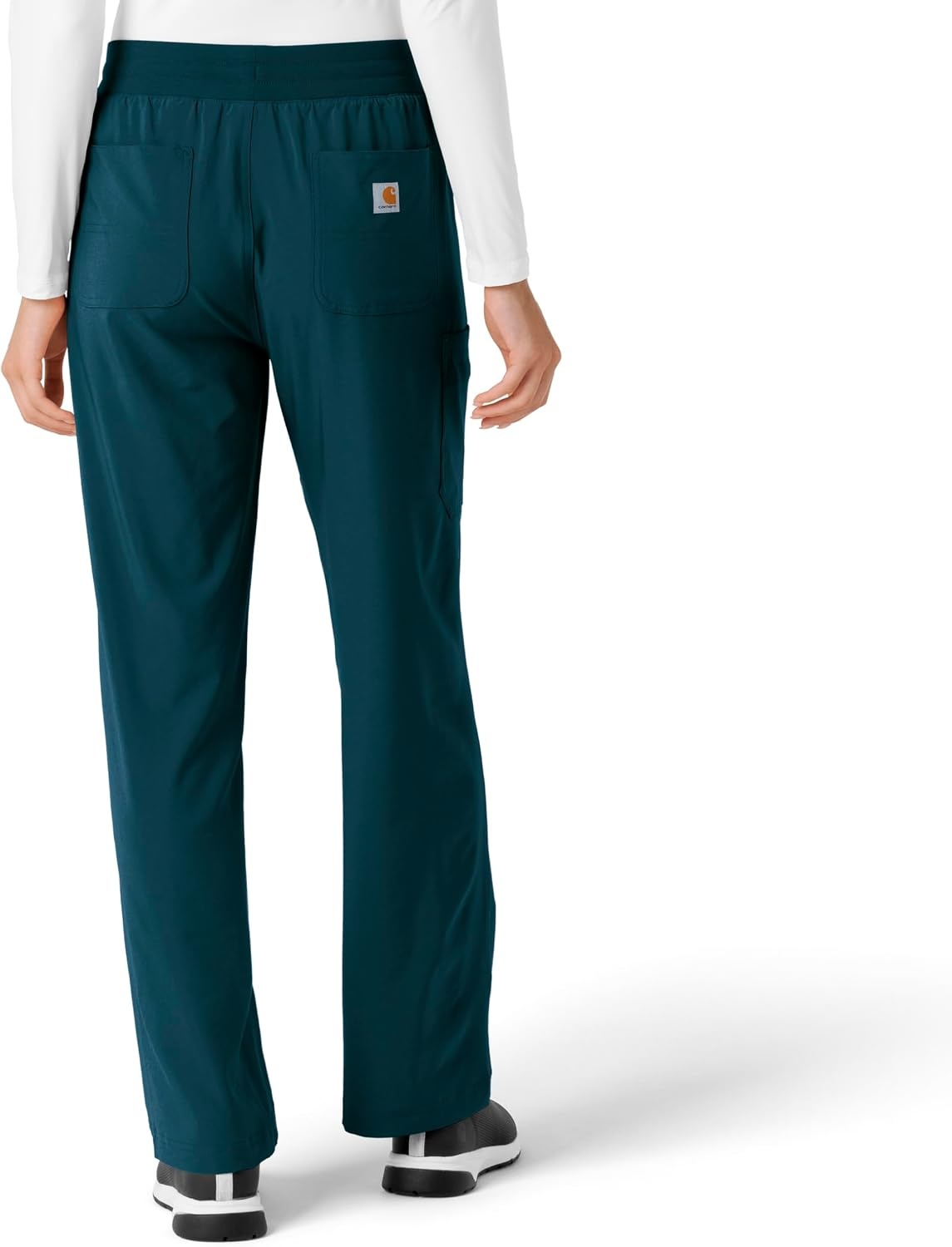 image:imageCarhartt Scrubs for Women Force CrossFlex Boot Cut Pants with 6 PocketsCaribbean
