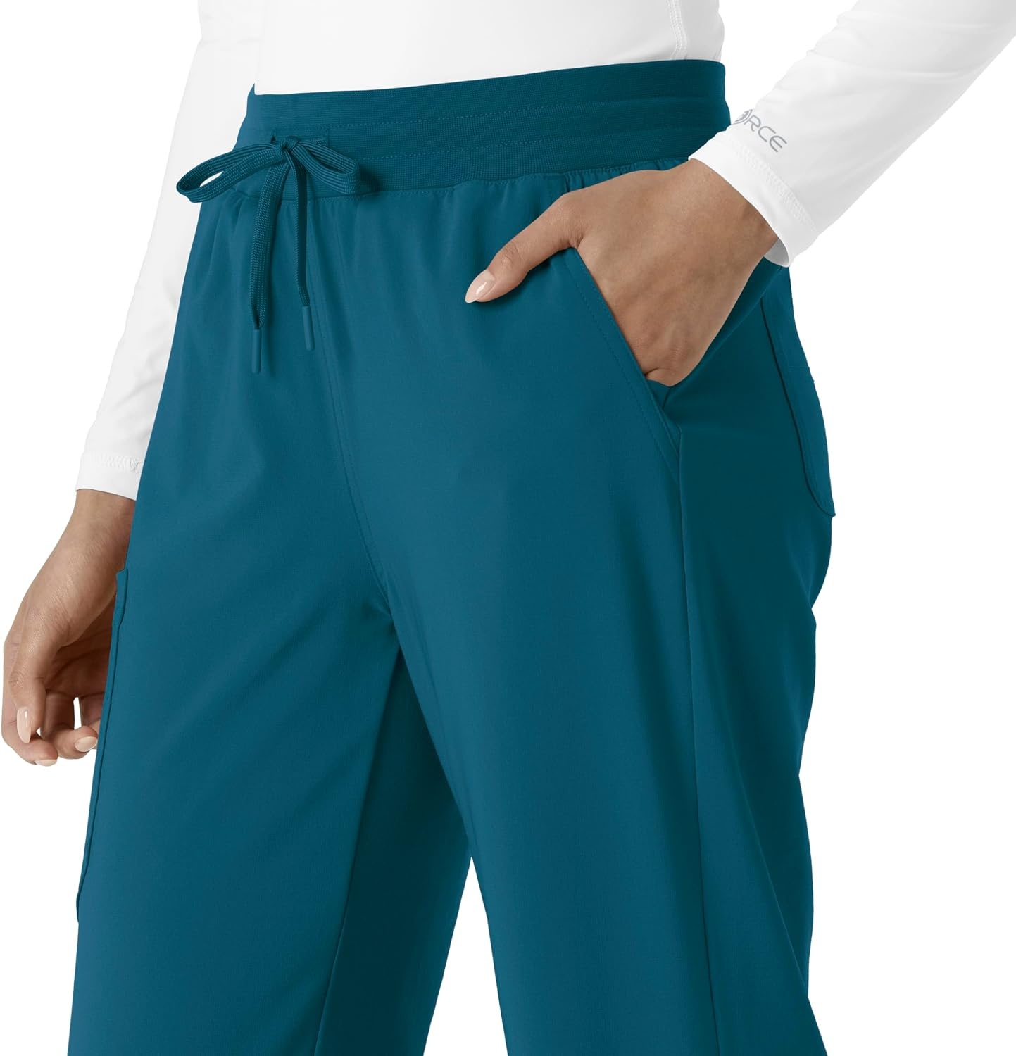 image:imageCarhartt Scrubs for Women Force CrossFlex Boot Cut Pants with 6 PocketsCaribbean
