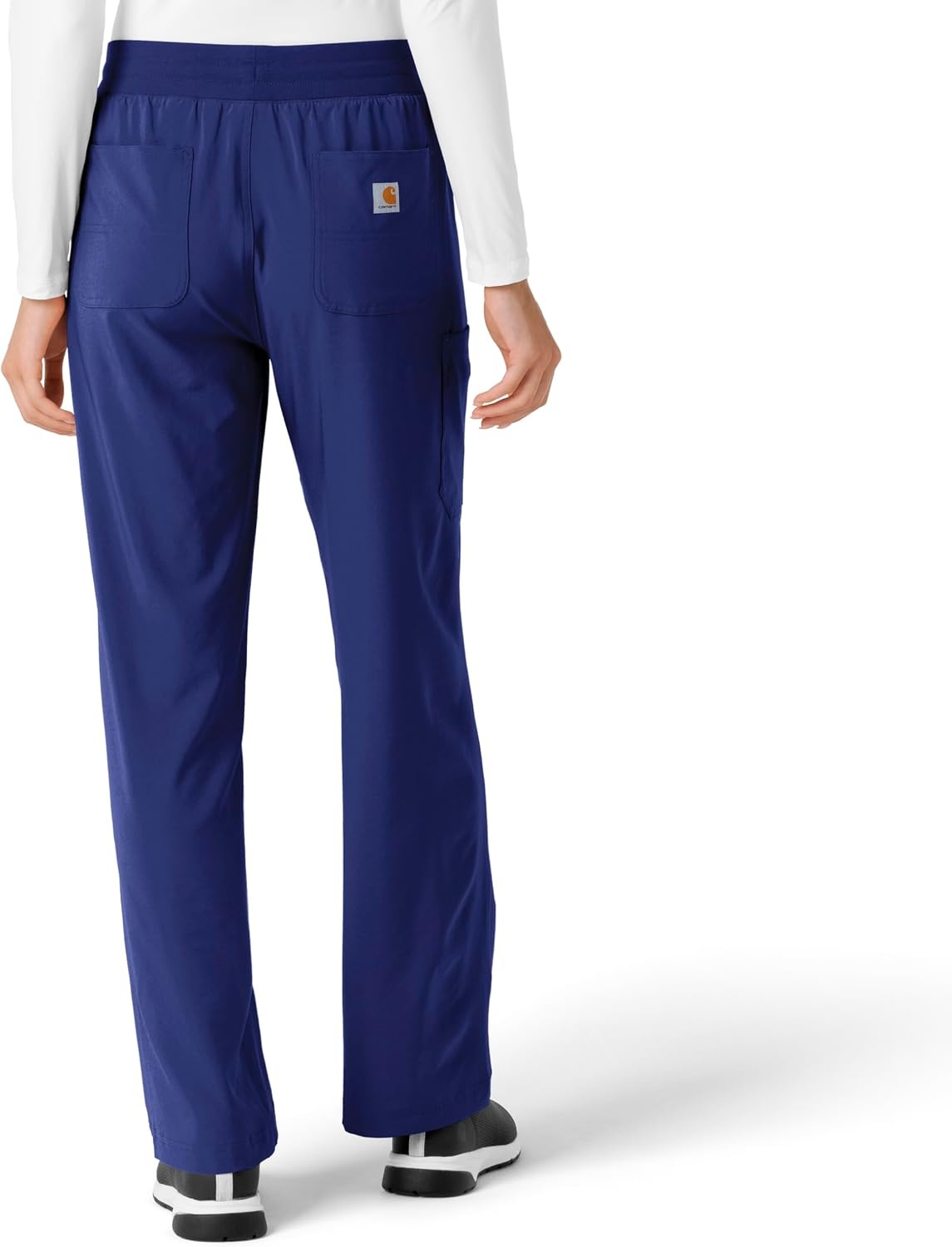 image:imageCarhartt Scrubs for Women Force CrossFlex Boot Cut Pants with 6 PocketsGalaxy Blue