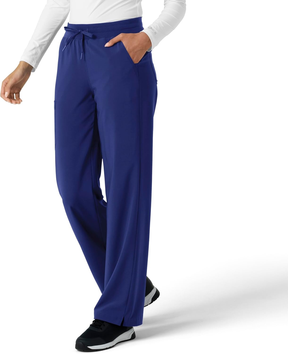 image:imageCarhartt Scrubs for Women Force CrossFlex Boot Cut Pants with 6 PocketsGalaxy Blue