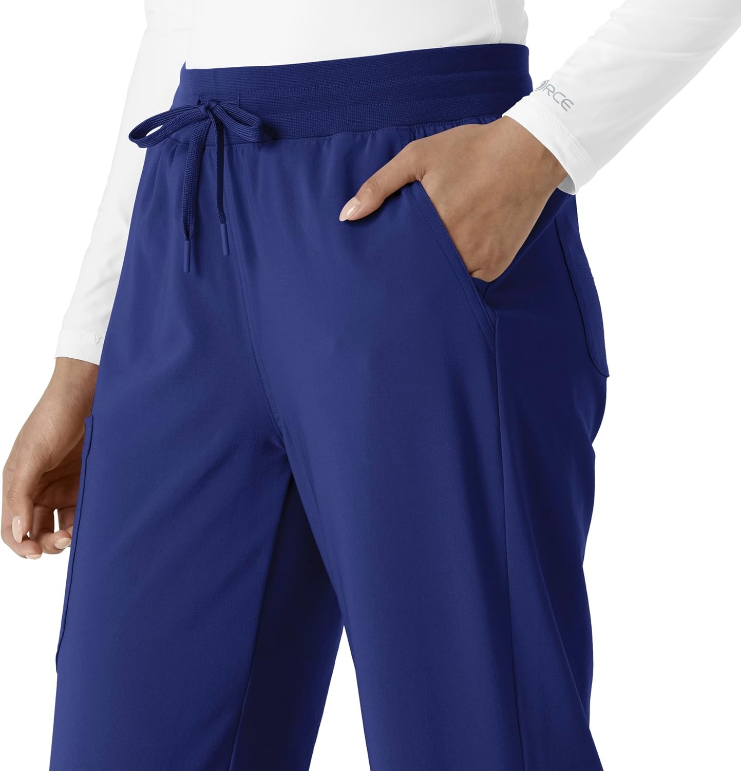 image:imageCarhartt Scrubs for Women Force CrossFlex Boot Cut Pants with 6 PocketsGalaxy Blue
