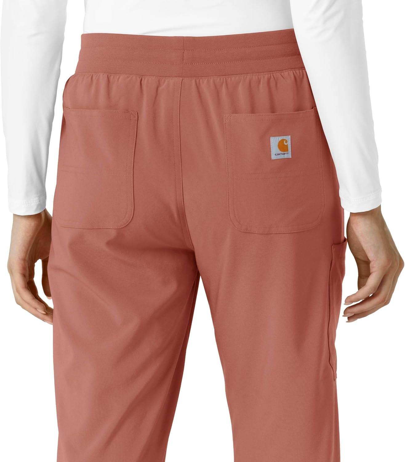 image:imageCarhartt Scrubs for Women Force CrossFlex Boot Cut Pants with 6 PocketsWildrose
