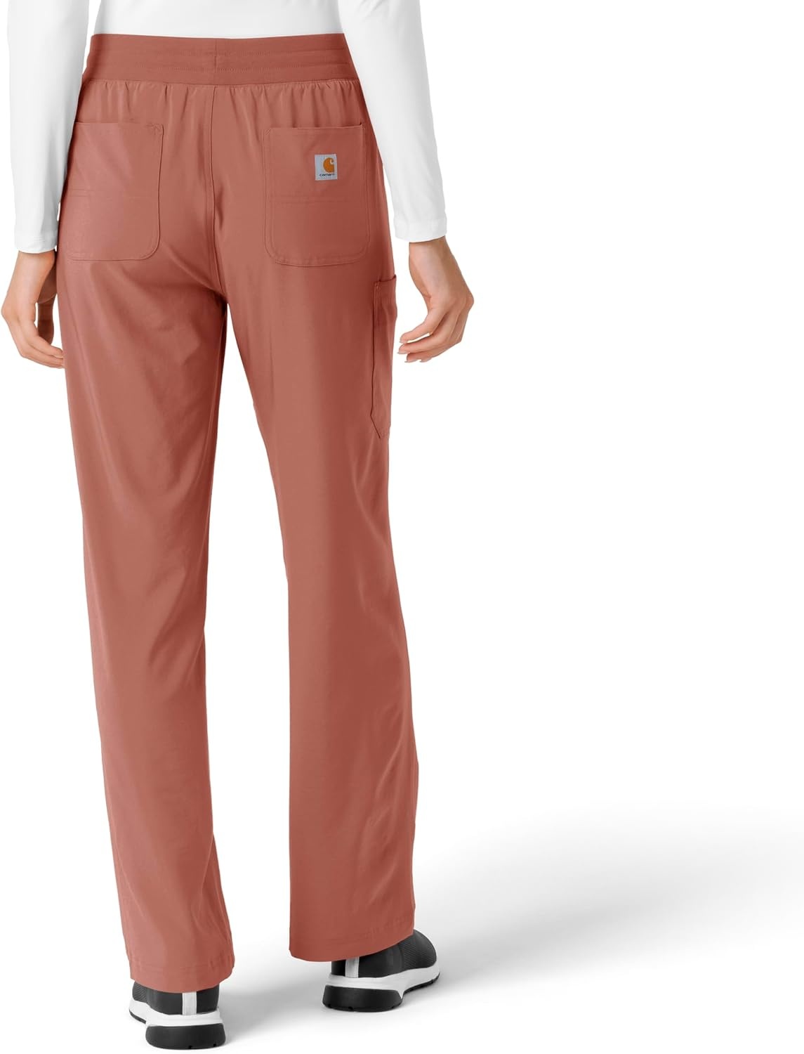 image:imageCarhartt Scrubs for Women Force CrossFlex Boot Cut Pants with 6 PocketsWildrose