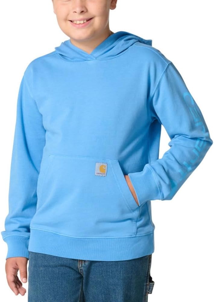 image:imageCarhartt Unisex Long Sleeve ReEngineered Garment Dye SweatshirtAzure Blue