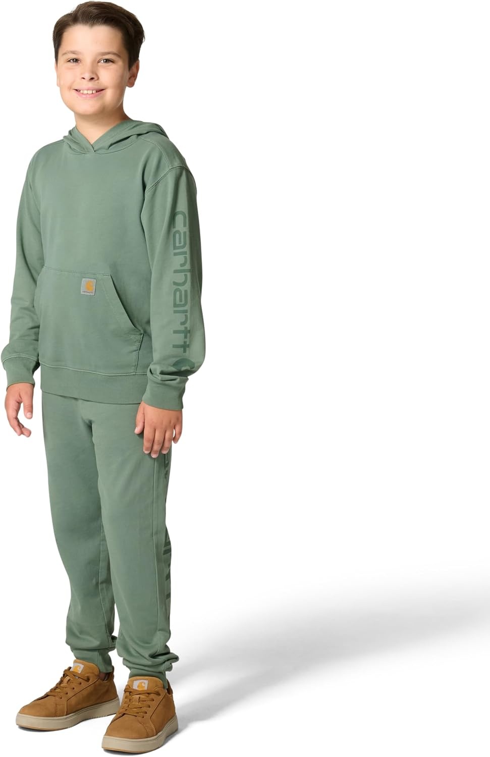 image:imageCarhartt Unisex Long Sleeve ReEngineered Garment Dye SweatshirtLaurel Wreath
