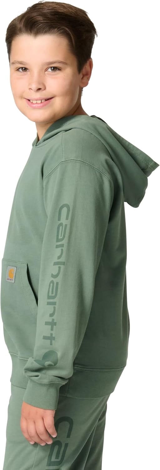 image:imageCarhartt Unisex Long Sleeve ReEngineered Garment Dye SweatshirtLaurel Wreath