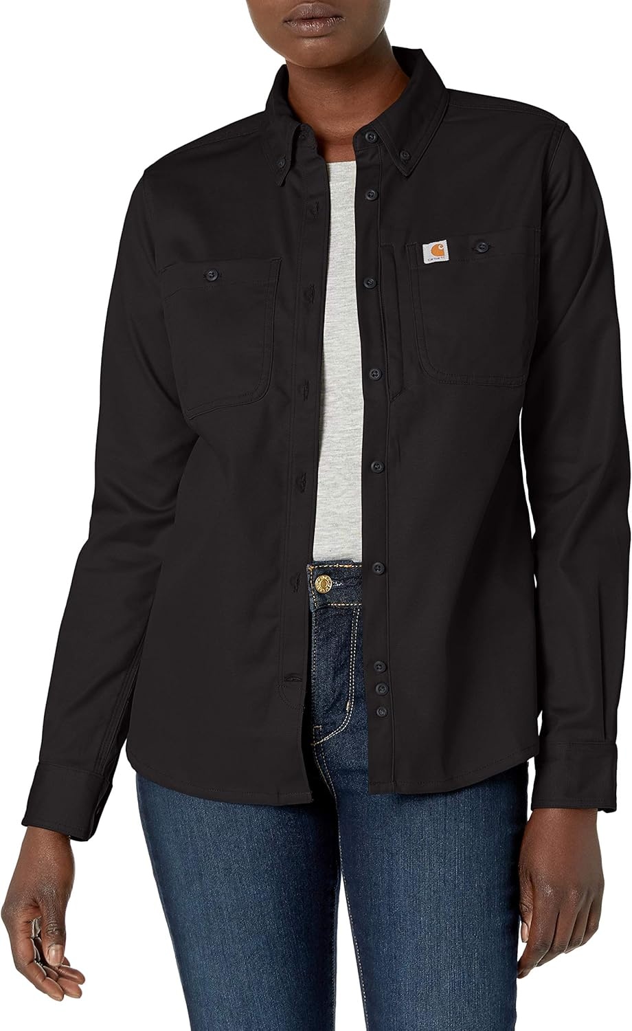 image:imageCarhartt Womens 103106 Womens Rugged Professional Series LongSleeBlack