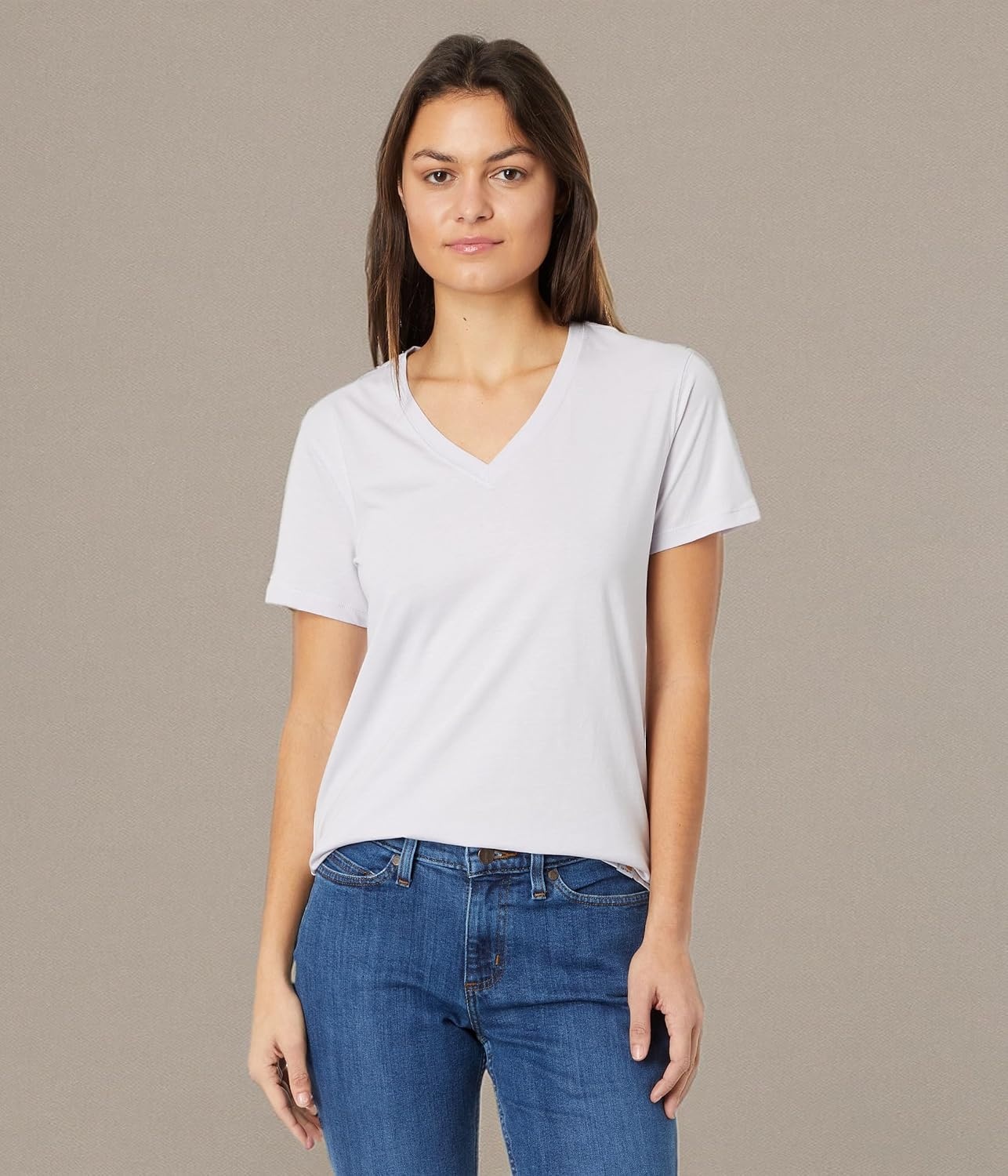 image:imageCarhartt Womens 105739 Womens Tencel Fiber Series Relaxed Fit LighLilac Haze