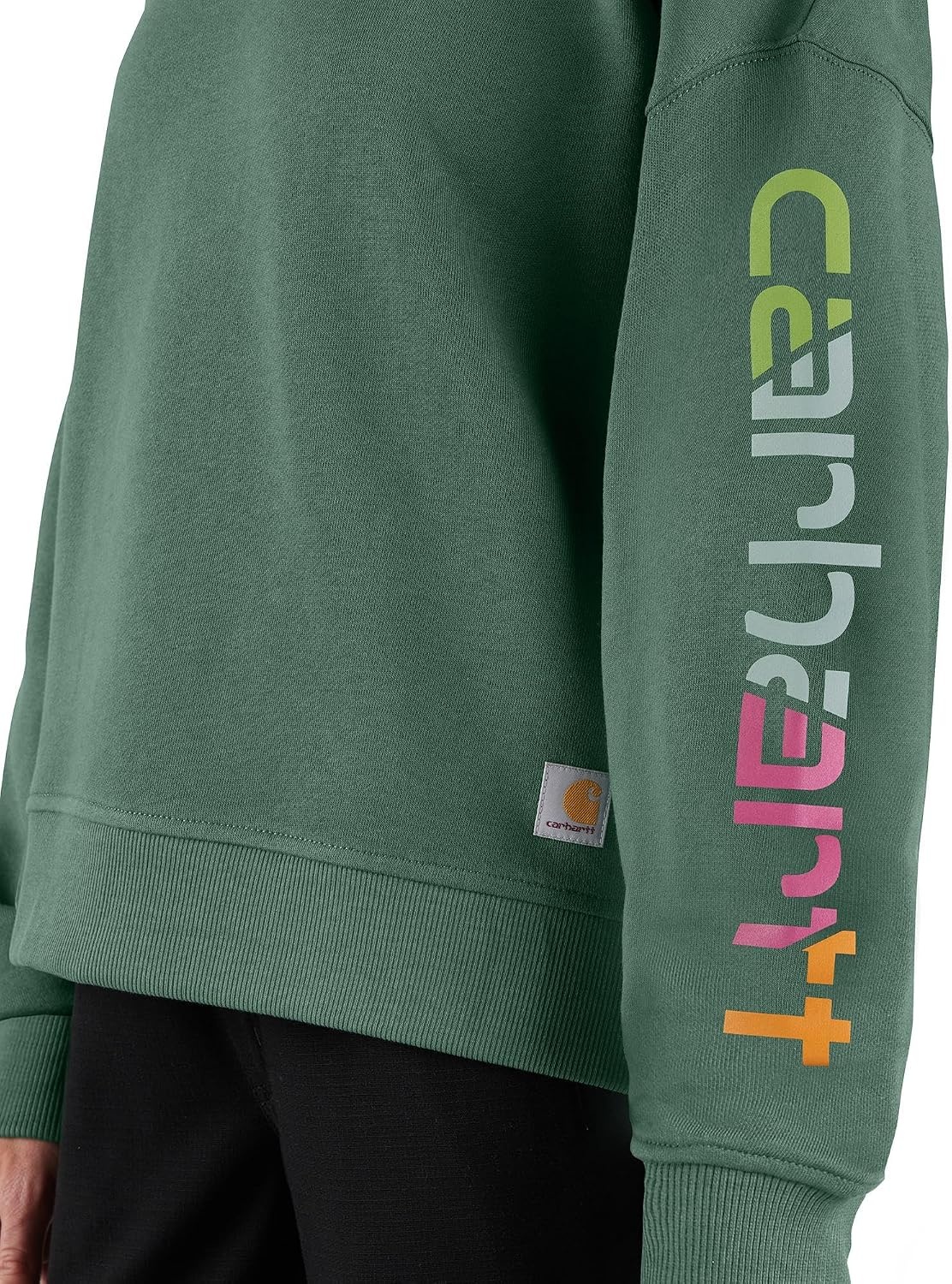 image:imageCarhartt Womens 106890 Womens TENCEL Fiber Series Loose Fit SleeveFrosted Balsam