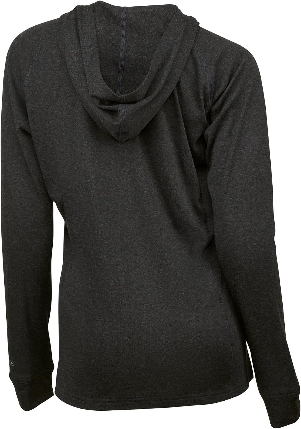 image:imageCarhartt Womens Force Midweight Stretch Base Layer HoodieBlack Heather