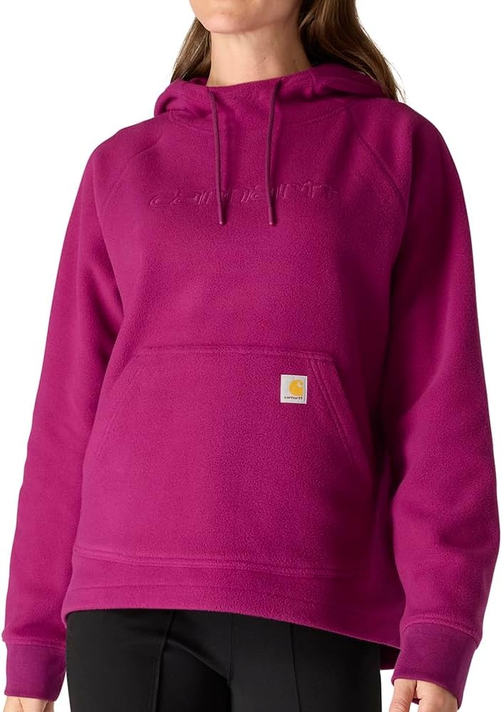 image:imageCarhartt Womens Force Oversizedfit Fleece Hooded SweatshirtGooseberry