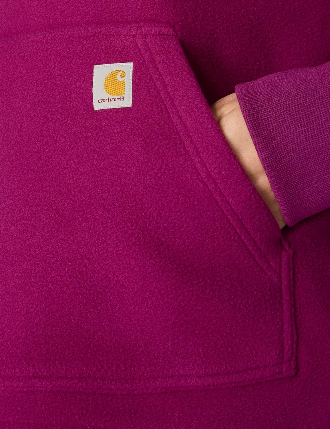 image:imageCarhartt Womens Force Oversizedfit Fleece Hooded SweatshirtGooseberry