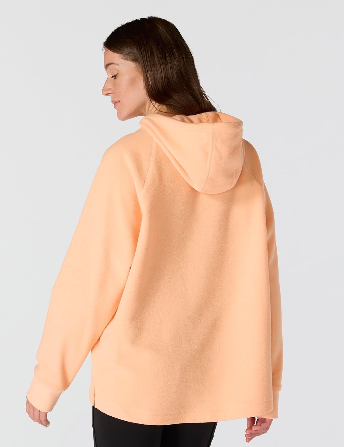 image:imageCarhartt Womens Force Oversizedfit Fleece Hooded SweatshirtRosewater Heather