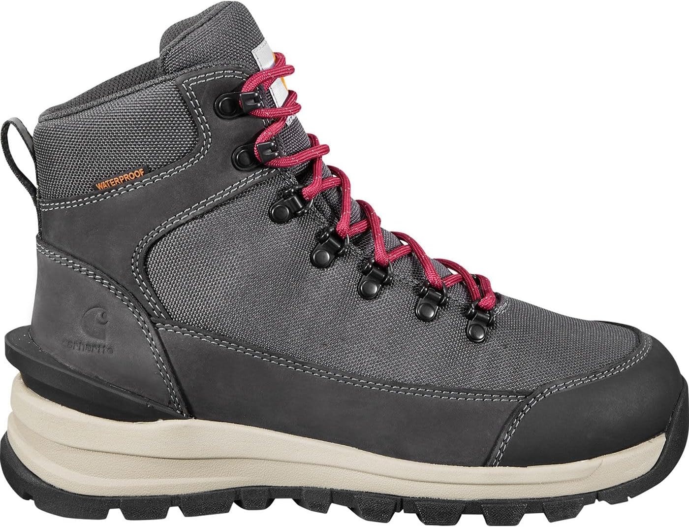 image:imageCarhartt Womens Gilmore Wp 5 Alloy Toe Work Hiker Hiking BootDark Grey