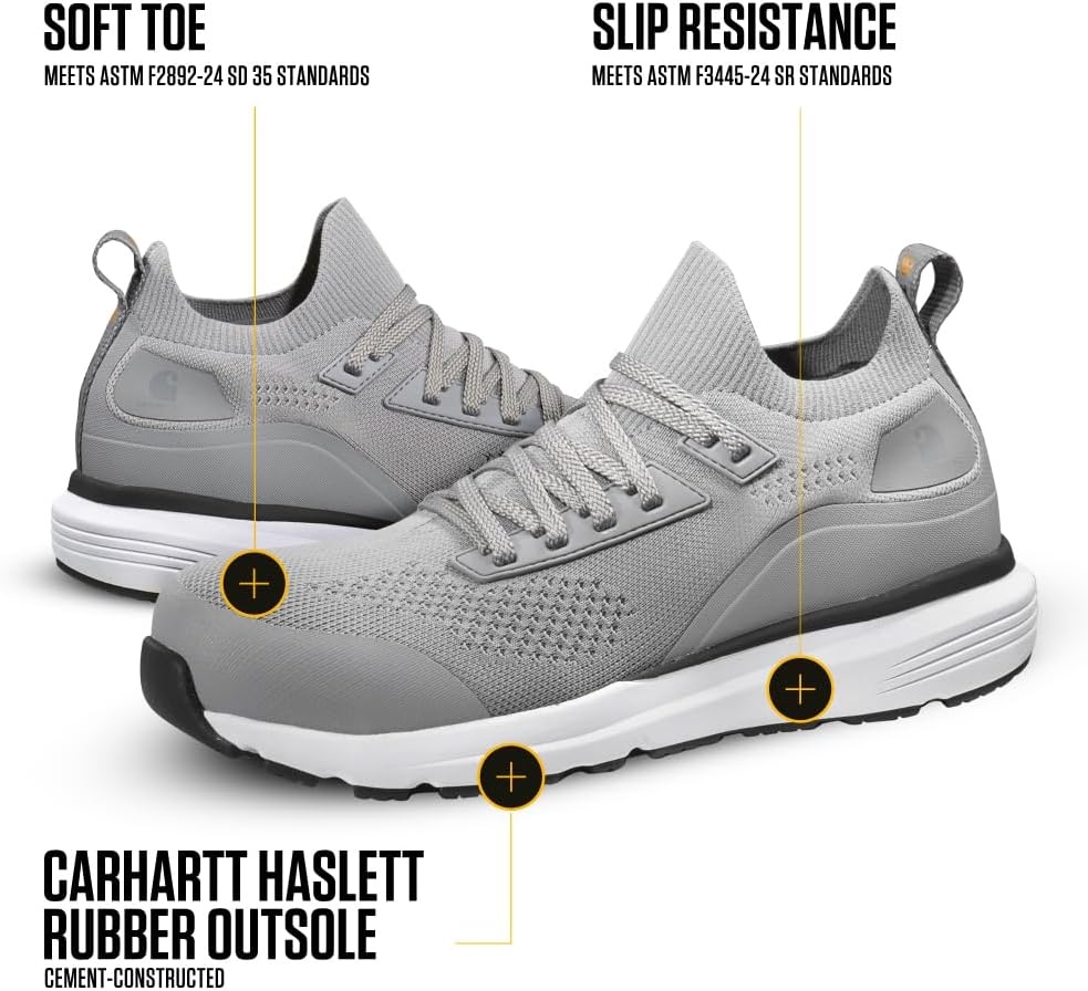 image:imageCarhartt Womens Haslett 3Inch SD Work ShoesGrey