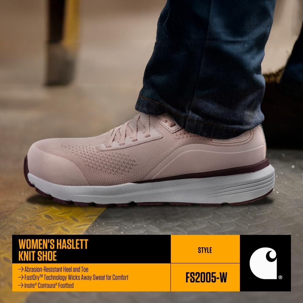 image:imageCarhartt Womens Haslett 3Inch SD Work ShoesLight Pink