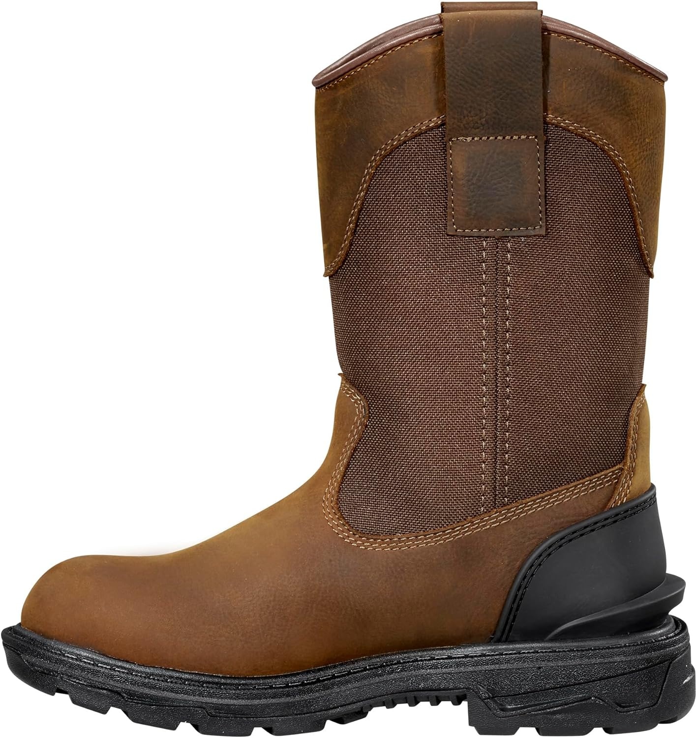 image:imageCarhartt Womens Ironwood Waterproof 11 Soft Toe Wellington Work BootBrown