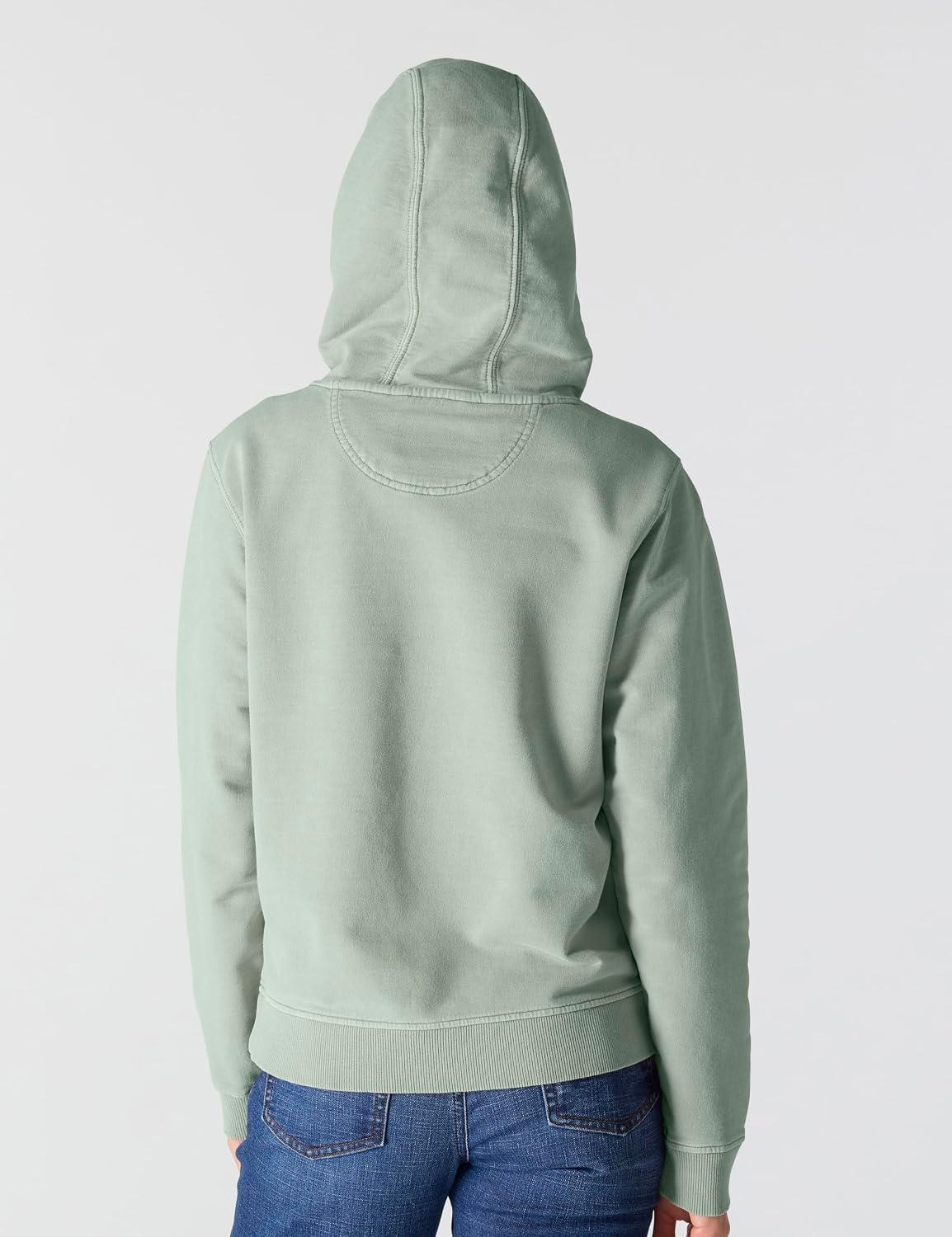 image:imageCarhartt Womens Relaxed Fit Midweight Garment Dye French Terry Hooded SweatshirtSeabrook