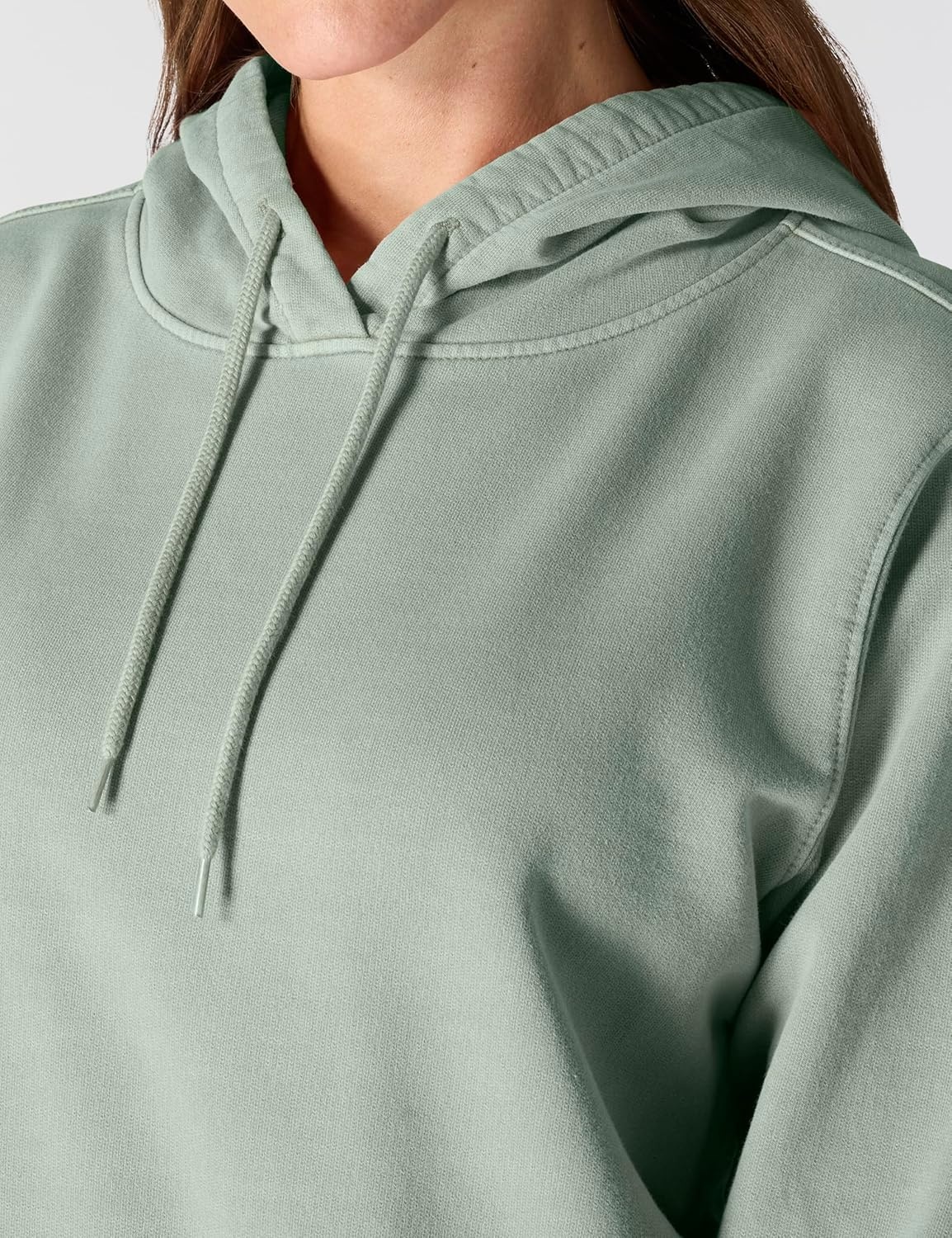 image:imageCarhartt Womens Relaxed Fit Midweight Garment Dye French Terry Hooded SweatshirtSeabrook