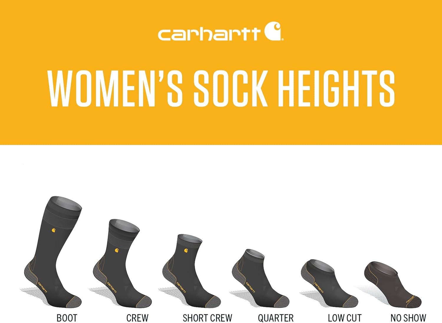image:imageCarhartt womens Womens Midweight Crew SockBlack