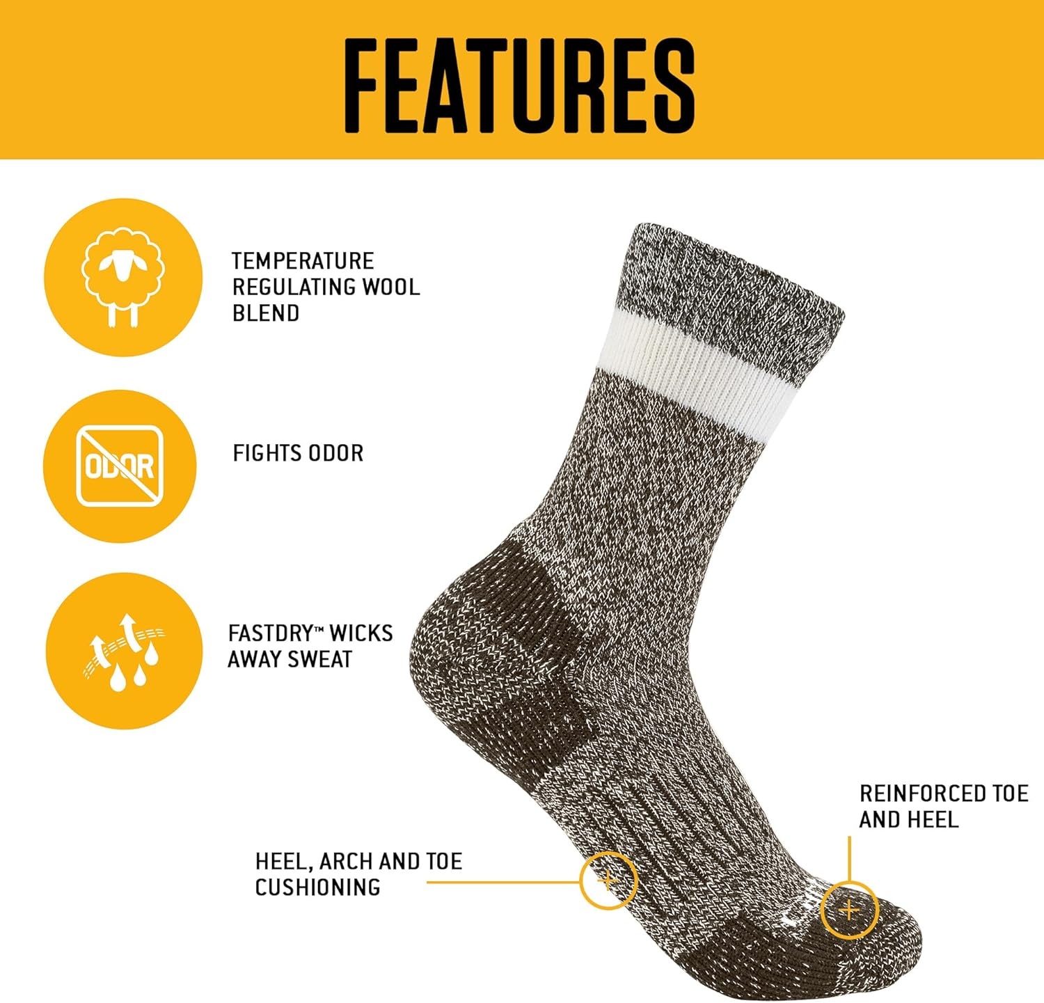 image:imageCarhartt womens Womens Midweight Crew SockPink