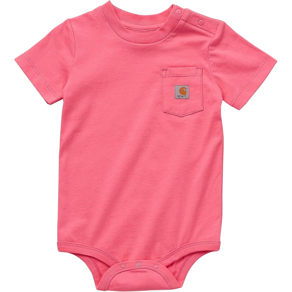 image:imageCarhartt Baby Logo BodysuitPink Lemonade O