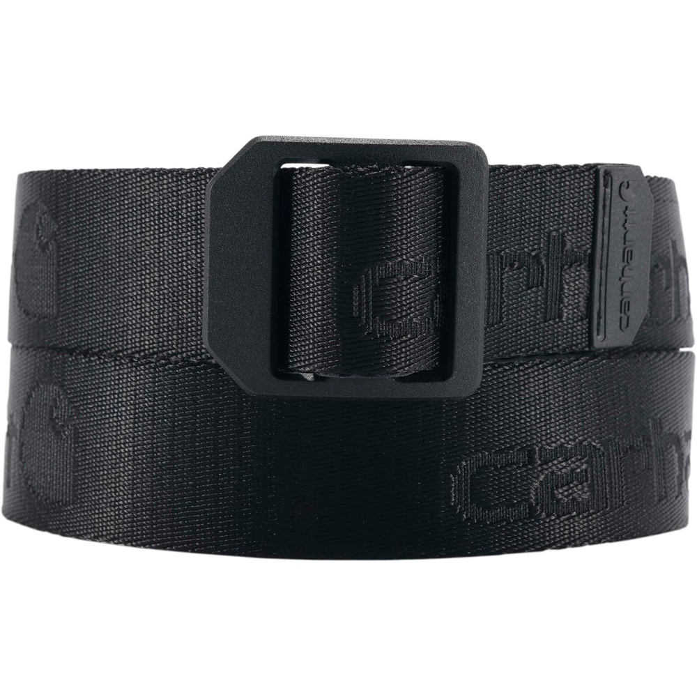 image:imageCarhartt Casual and Rugged Belts for Kids Available in Nylon and Leather StylesLadder Lock Black