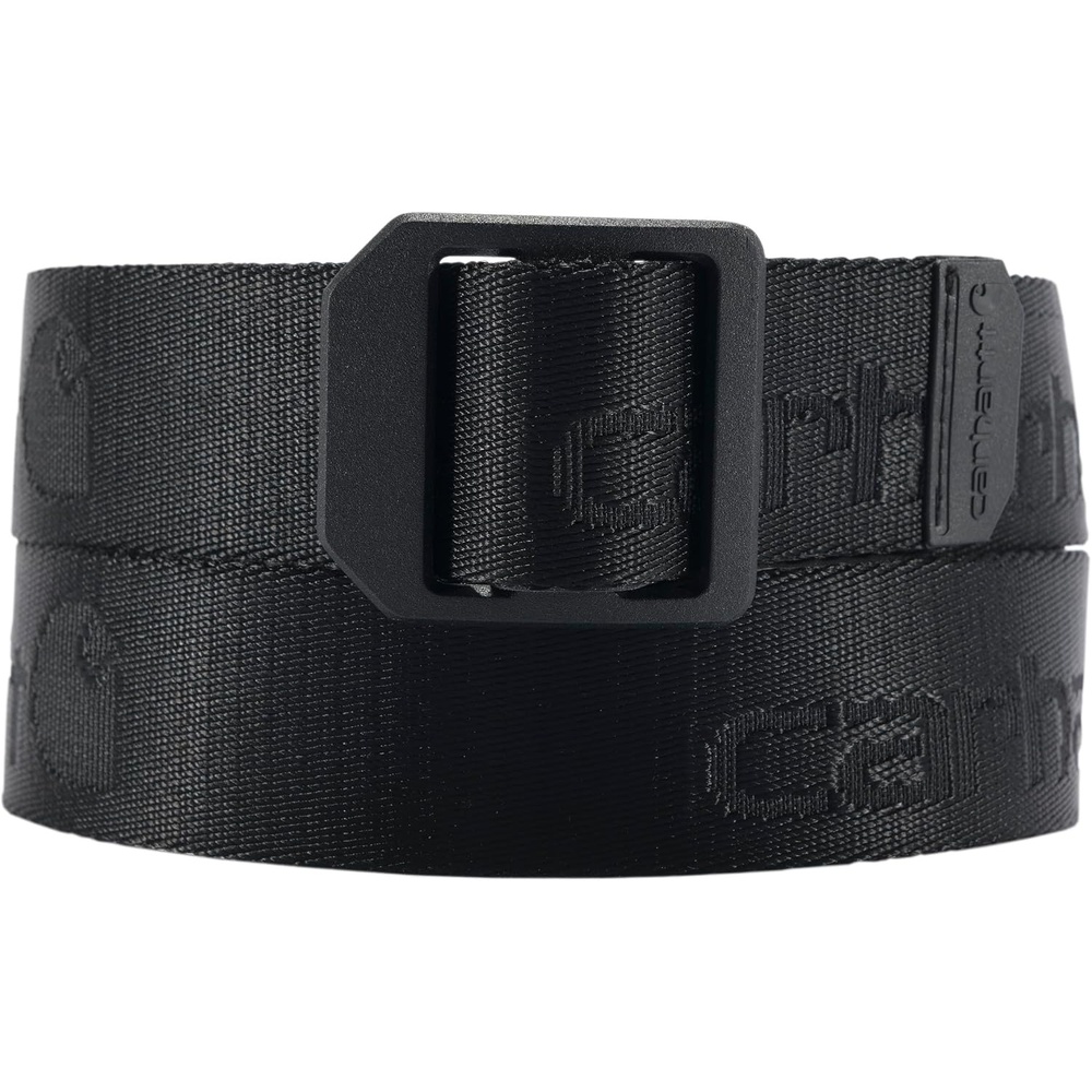 image:imageCarhartt Casual and Rugged Belts for Kids Available in Nylon and Leather StylesNylon Webbing Ladder Lock Black