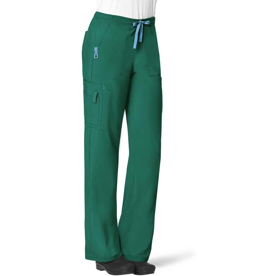 image:imageCarhartt CrossFlex Womens Boot Cut Cargo Scrub PantHunter
