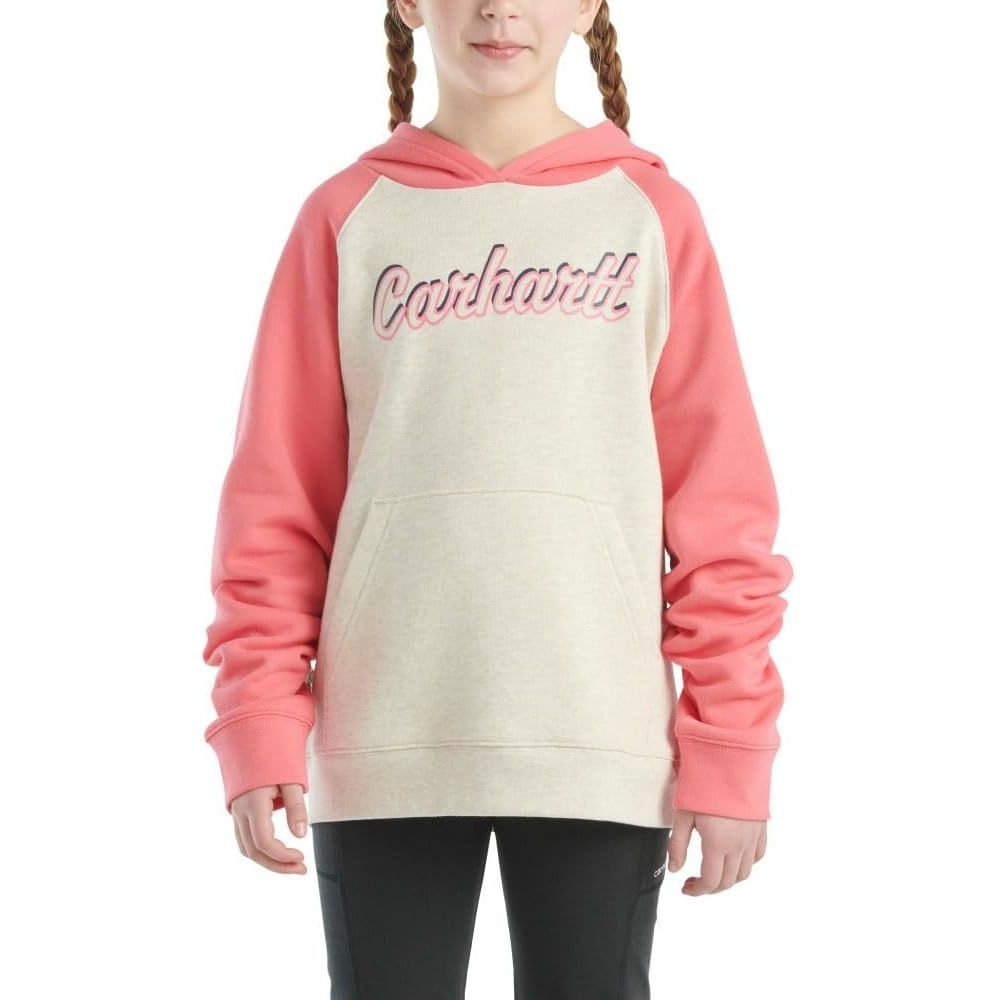 image:imageCarhartt Kids CA7053 LongSleeve Graphic Sweatshirt GirlsMalt