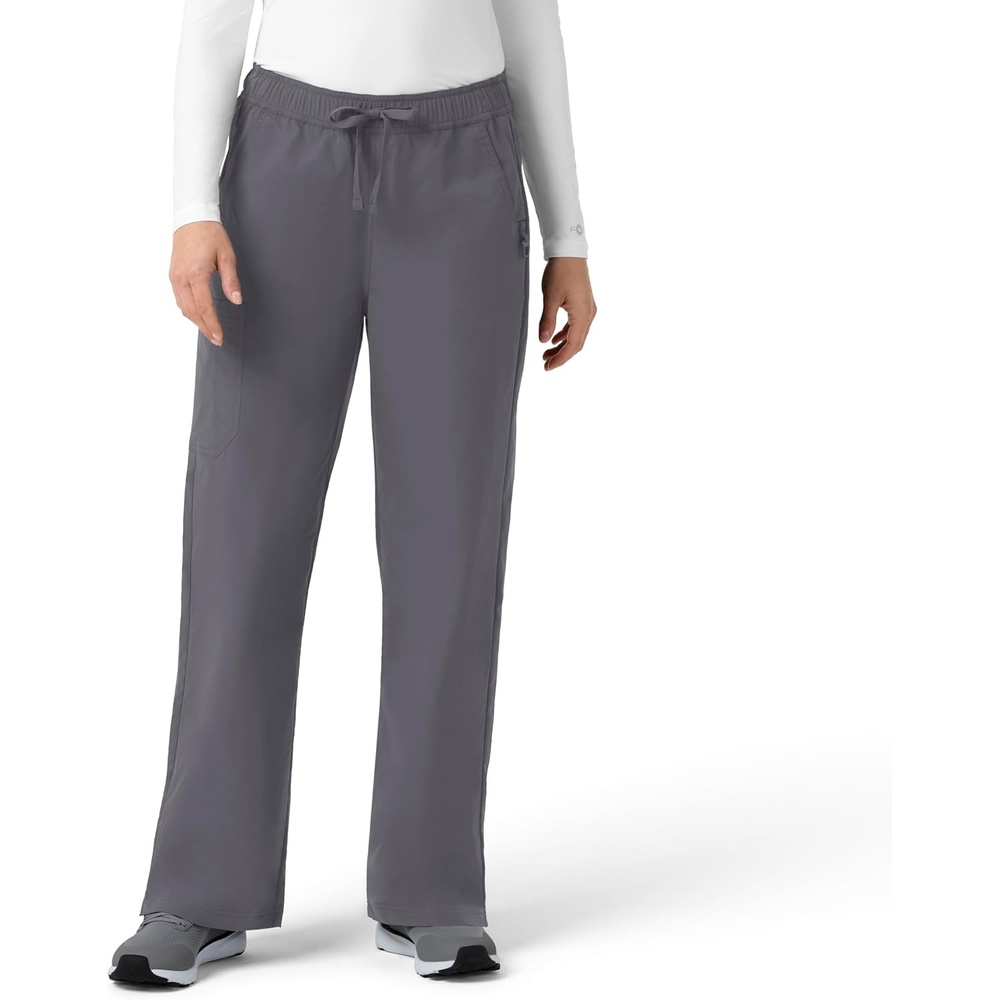 image:imageCarhartt Rugged Flex FLD Womens Ripstop Bootcut Cargo Scrub PantPewter