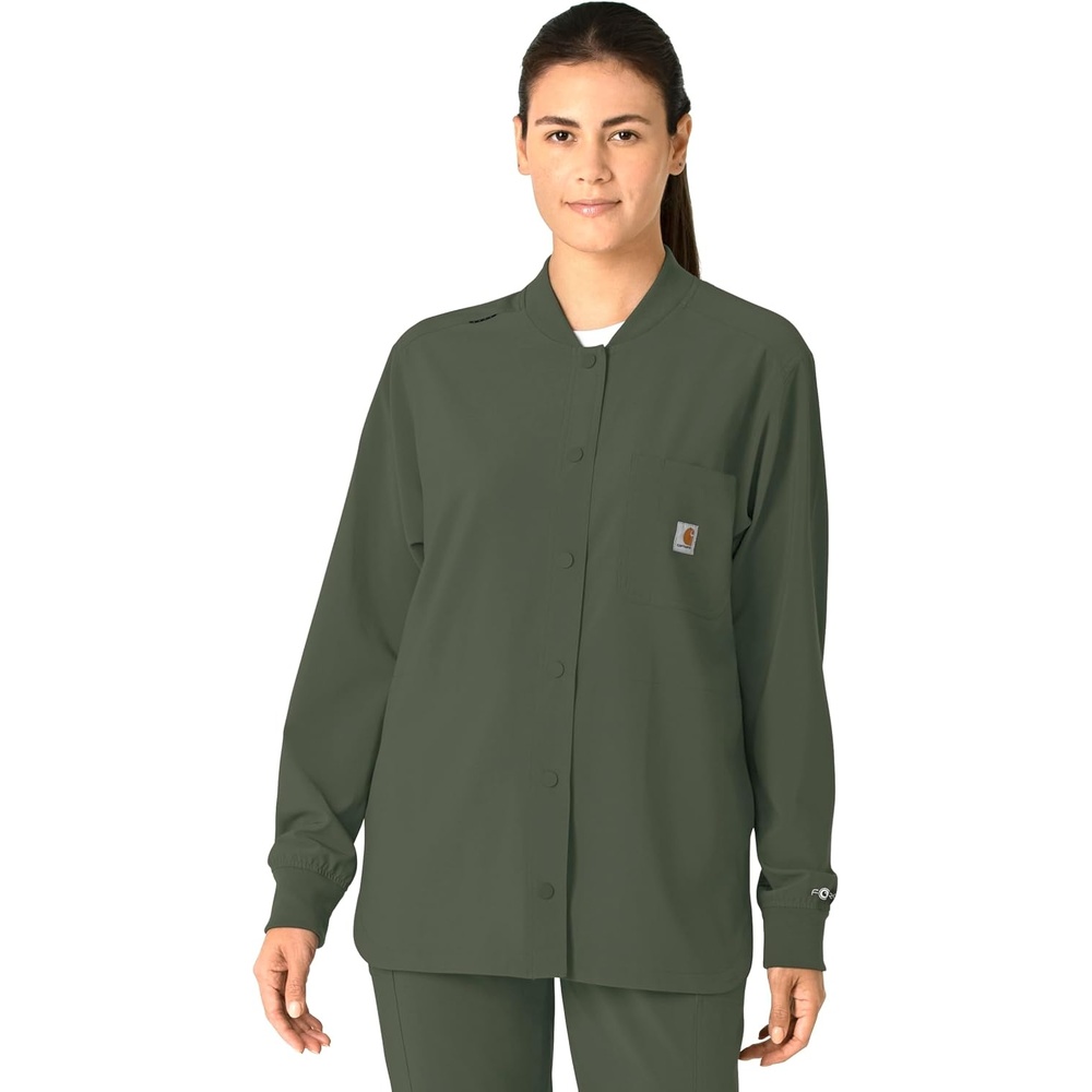 image:imageCarhartt Rugged Flex Womens Bonded Fleece JacketOlive
