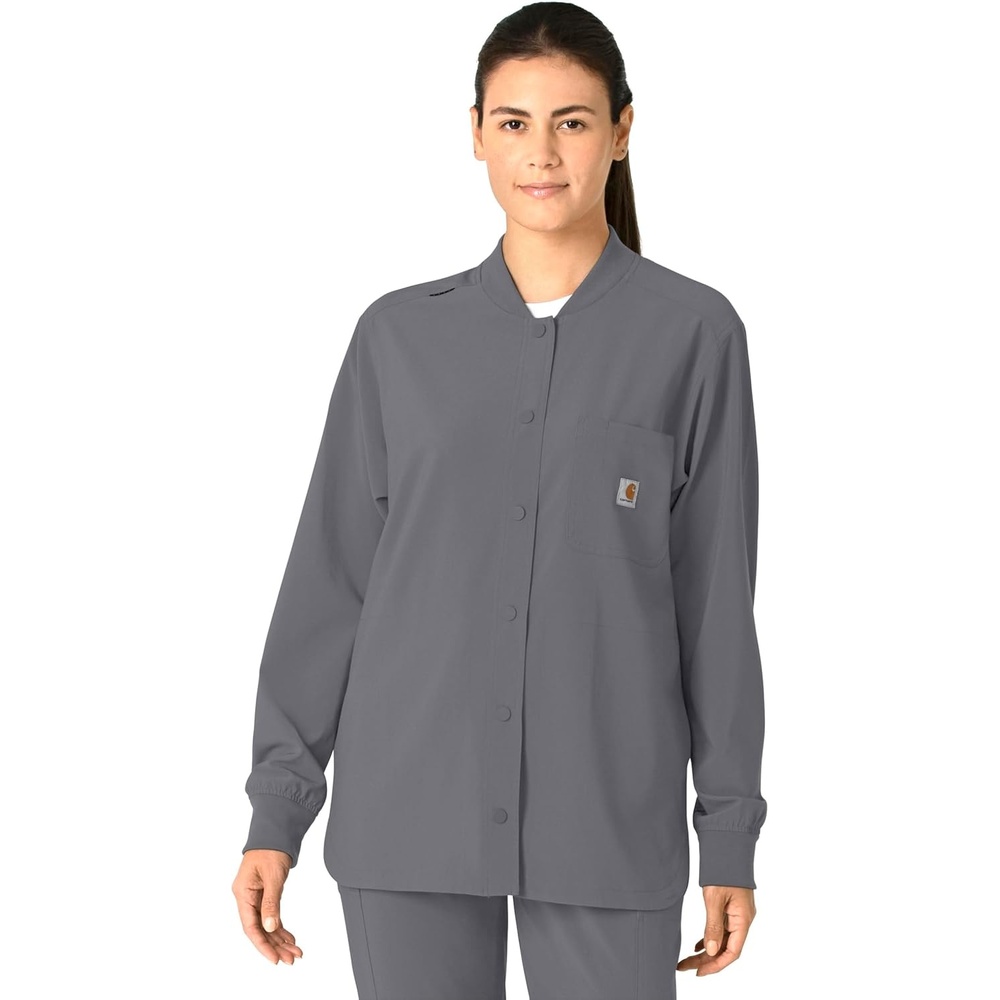 image:imageCarhartt Rugged Flex Womens Bonded Fleece JacketPewter