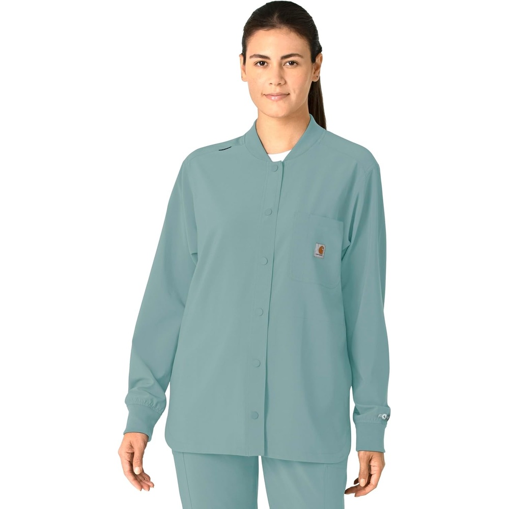 image:imageCarhartt Rugged Flex Womens Bonded Fleece JacketSummer Blue