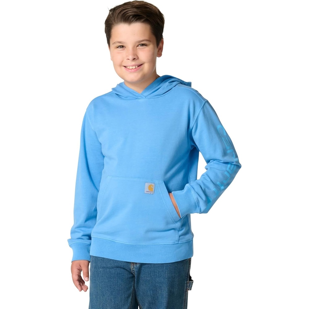 image:imageCarhartt Unisex Long Sleeve ReEngineered Garment Dye SweatshirtAzure Blue