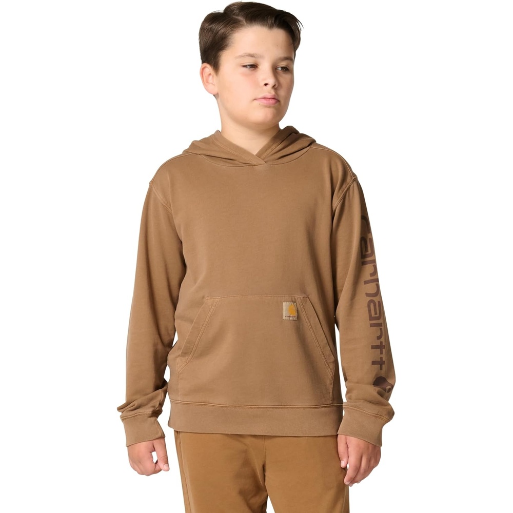 image:imageCarhartt Unisex Long Sleeve ReEngineered Garment Dye SweatshirtCarhartt Brown Wash
