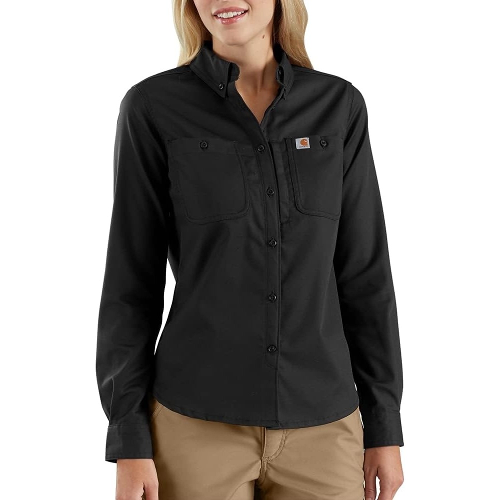 image:imageCarhartt Womens 103106 Womens Rugged Professional Series LongSleeBlack