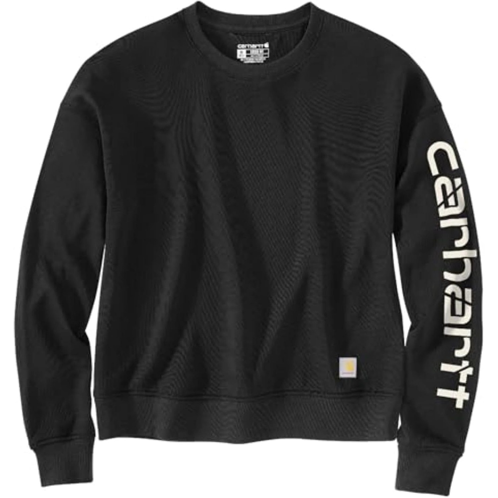 image:imageCarhartt Womens 106890 Womens TENCEL Fiber Series Loose Fit SleeveBlack