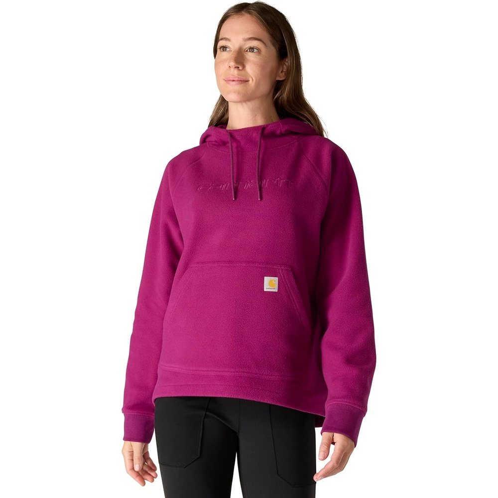 image:imageCarhartt Womens Force Oversizedfit Fleece Hooded SweatshirtGooseberry
