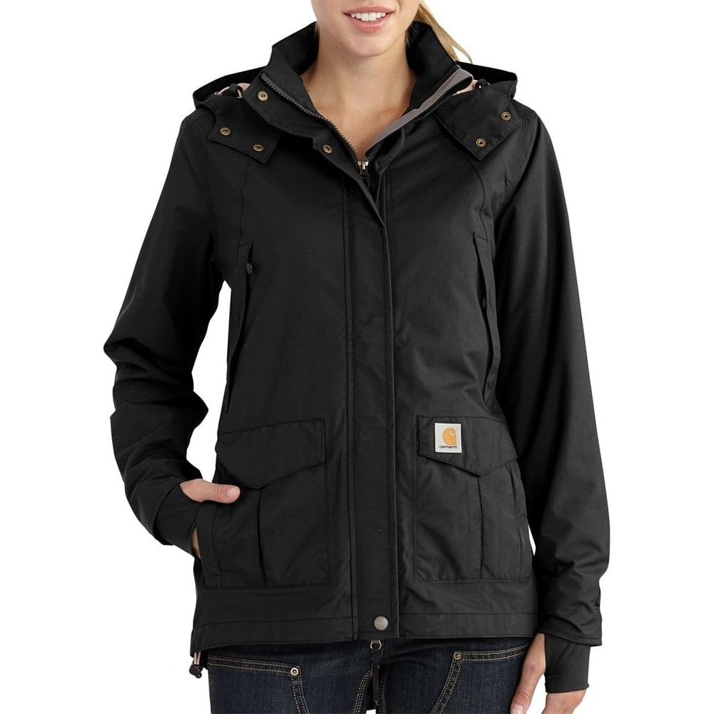 image:imageCarhartt Womens PlusSize Storm Defender Shoreline JacketBlack
