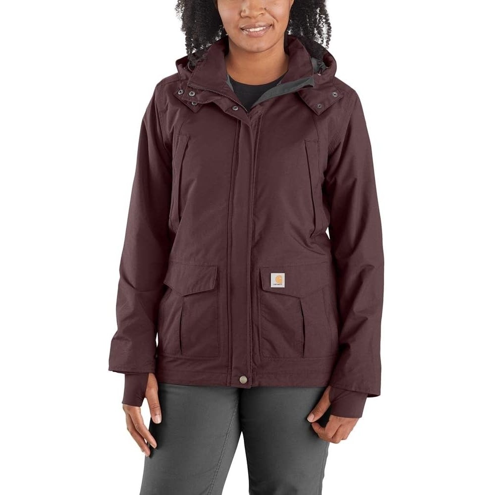 image:imageCarhartt Womens PlusSize Storm Defender Shoreline JacketBlackberry