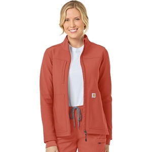 Carhartt Rugged Flex Women’s Bonded Fleece Jacket(Dusty Cedar)