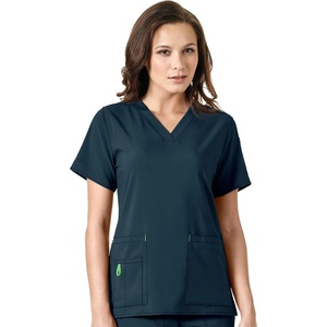 Carhartt Scrubs C12610 Women’s Force® Cross-Flex Modern Fit Chest Pocke(Navy)