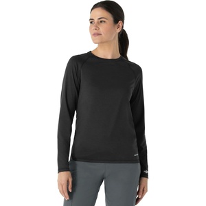 Carhartt Scrubs C31002 Women’s Force® Modern Fit Long Sleeve Tee(Black Heather)