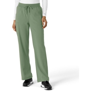 Carhartt Scrubs for Women Force Cross-Flex Boot Cut Pants, with 6 Pockets(Green Slate)