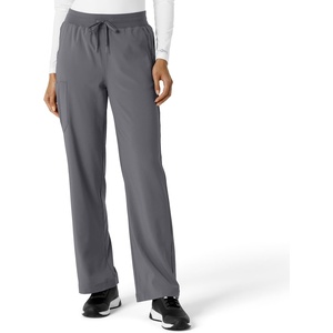 Carhartt Scrubs for Women Force Cross-Flex Boot Cut Pants, with 6 Pockets(Pewter)