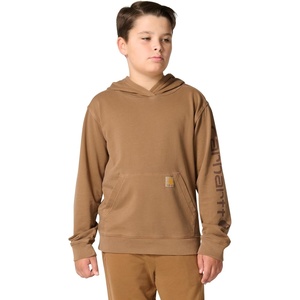 Carhartt Unisex Long Sleeve Re-Engineered Garment Dye Sweatshirt(Carhartt Brown Wash)
